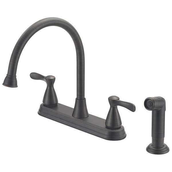 Boston Harbor Boston Harbor F8210001RW Kitchen Faucet, 4-Faucet Hole, Venetian Bronze F8210001RW